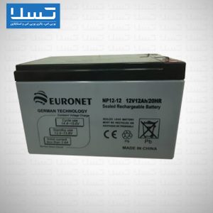 باتری یو پی اس یورونت 12 ولت 12 آمپر Euronet NP12-12