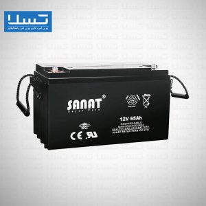 باتری یوپی اس 65 امپر صنعت