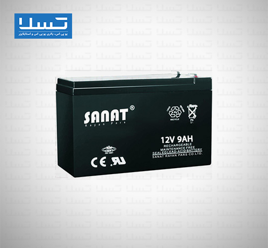باتری یوپی اس صنعت 9 آمپر باتری یوپی اس صنعت 9 آمپر