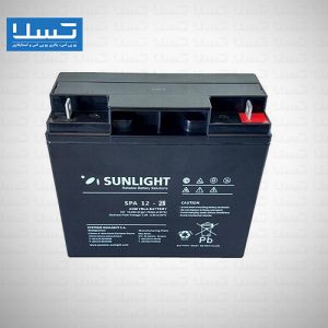 باتری 28 آمپر سان لایت