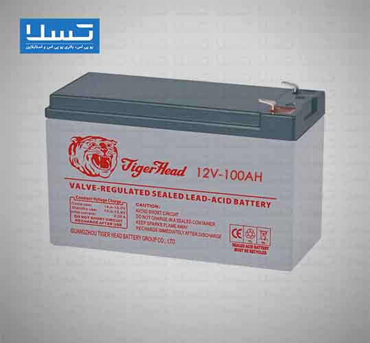 100ah باتری تایگر 100 آمپر
